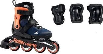 <?= Rollerblade Microblade Combo (р. 28-32, темно-синий/оранжевый) ?>