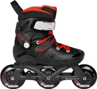 Powerslide Jet Pro 940637 (р. 31-34, черный/красный)