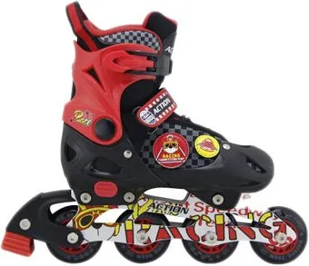 Vimpex Sport PW-126 CJ (р. 33-36, черный/красный)