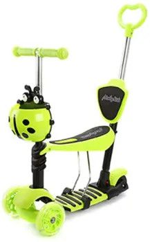 <?= Moby Kids Божья коровка 3 в 1 641274 (зеленый) ?>
