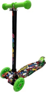 Scooter Maxi 036Z (салатовый/принт)
