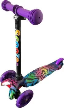 <?= Scooter Mini 038 (фиолетовый/звезды) ?>