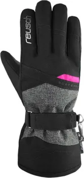 Reusch Helena R-TEX XT 6331213-7771 (р-р 7, Blck/Blck Melang/Pink Glo)
