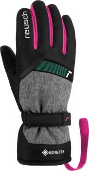 Reusch Flash Gore-Tex Junior 6261305-7771 (р-р 5, Black/Black Melange/Pink)