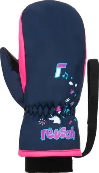 Reusch Kids Mitten 6285405-4540 (р-р 2, Dress Blue/Knockout Pink)