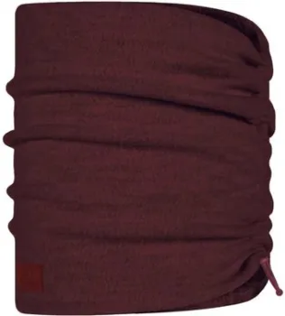 Buff Merino Wool Fleece Neckwarmer Maroon 124119.632.10.00