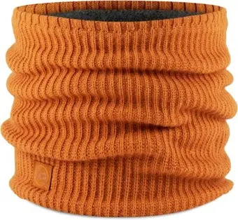 Buff Knitted &amp; Fleece Neckwarmer Rutger Copper 129695.333.10.00