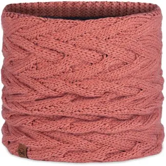 Buff Knitted &amp; Fleece Neckwarmer Caryn Crimson 123518.401.10.00