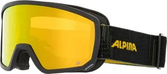 Alpina Sports Scarabeo S Q-Lite A7261835 (черный/желтый матовый/золото)