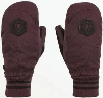 <?= Volcom Bistro Mitt (M, black red) ?>