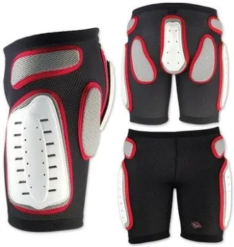 Nidecker Padded Plastic Shorts 2019-20 PI09126 (XS, черный/красный)