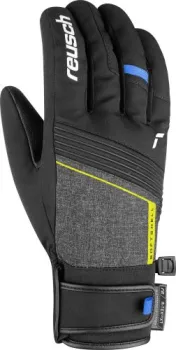 Reusch Luca R-Tex XT 6101251-7623 (р-р 10, black melange/safety yellow/brilliant blue)