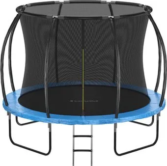 <?= GetActive Jump PRO 10FT с лестницей и внутренней сеткой (синий) ?>