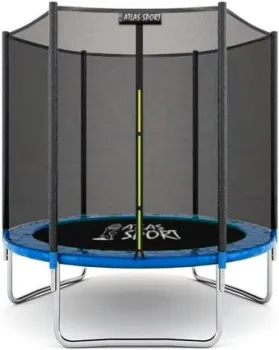 Atlas Sport 140 см - 4.5ft (внешняя сетка, синий)