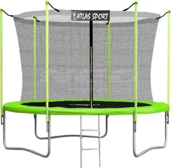 Atlas Sport 252 см - 8ft (с лестницей, внутренняя сетка, зеленый)