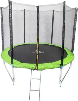 <?= Skyjump Pro 252 см - 8ft (с внешней сеткой и лестницей) ?>