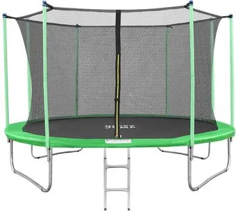 Happy Jump 12ft-i Pro 374 см с внутренней сеткой и лестницей