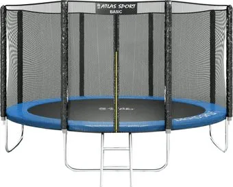 Atlas Sport 404 см - 13ft Basic (с лестницей, внешняя сетка, синий)