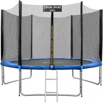 Atlas Sport 252 см - 8ft Pro (с лестницей, внешняя сетка, синий)