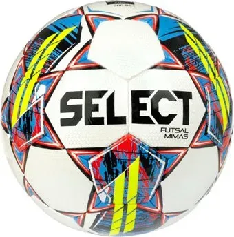 Select Futsal Mimas V22 Fifa Basic (4 размер, белый/синий/красный/желтый)