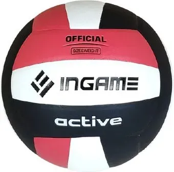 Ingame Active (5 размер, белый/красный/черный)
