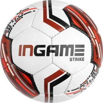 Ingame Strike 2020 (5 размер, белый/красный)