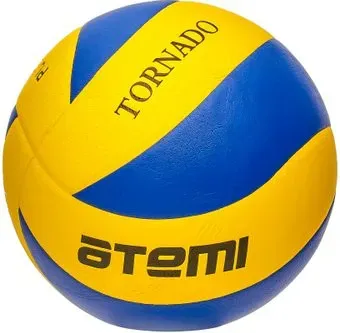 Atemi Tornado PU Soft (5 размер, желтый/синий)