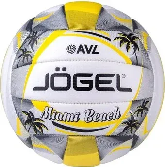 Jogel Miami Beach JGL-18098 (5 размер, белый/серый/желтый)
