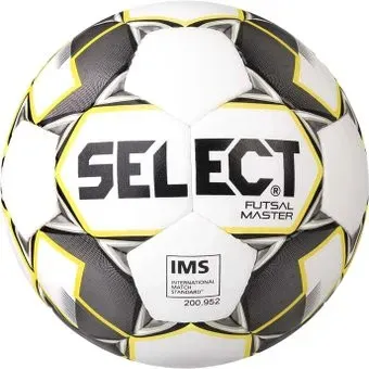Select Futsal Master (4 размер, белый/черный/желтый)