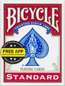 Bicycle Карты для фокусов Bicycle Double Face (красная рубашка)