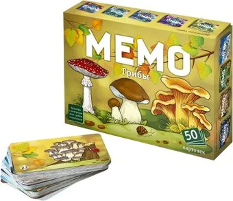 Нескучные игры Мемо. Грибы 8615