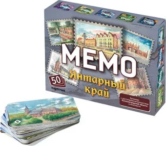 Нескучные игры Мемо. Янтарный край 8846