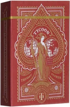 United States Playing Card Company Theory 20 Tycoon Red T1112