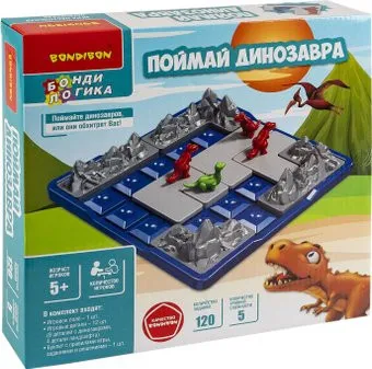 Bondibon БондиЛогика. Поймай динозавра ВВ6341
