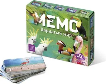 Нескучные игры Мемо. Пернатый мир 7952