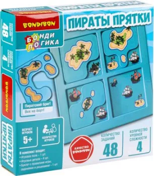 Bondibon БондиЛогика Пираты. Прятки ВВ6010