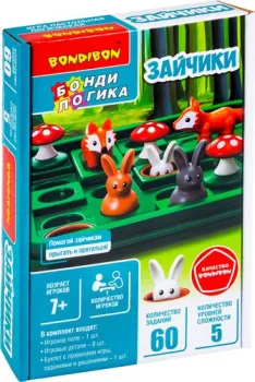 Bondibon БондиЛогика Зайчики ВВ6014