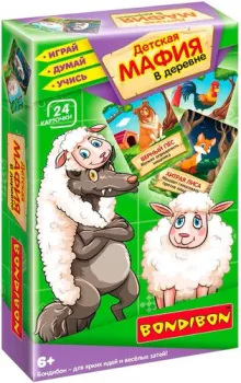 Bondibon Детская мафия в деревне. Играй. Думай. Учись ВВ5392