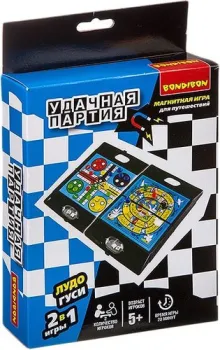 Bondibon Удачная партия 2в1. Лудо, гуси ВВ3483