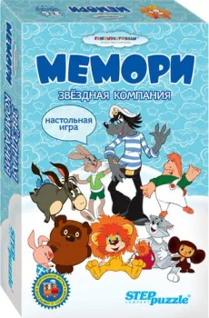 Step Puzzle Мемори. Звёздная компания