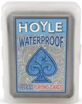 U.S. Games Systems Hoyle Waterroof Plastic With Blue Spade Deck 1036729