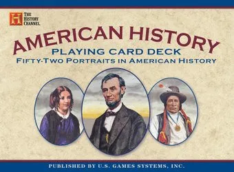 U.S. Games Systems American History Playing Card Deck AMH55