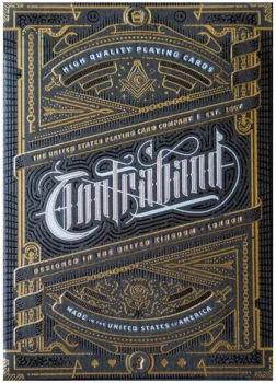United States Playing Card Company Theory 13 Contraband T1114