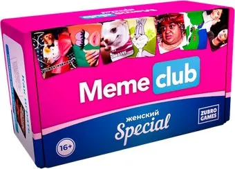 MemeClub Игра в мемы женская версия