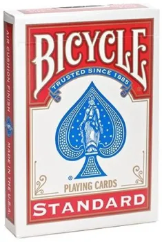 Bicycle Blank Face Red Back 1019710