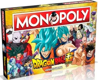 Hasbro Монополия. Dragon Ball Super (на английском языке)