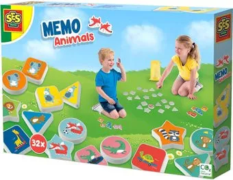SES Creative МЕМО Животные 02233