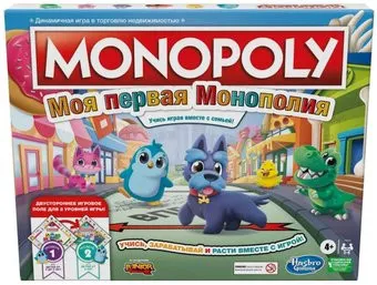 Hasbro Монополия. Джуниор 2 в 1 F4436121