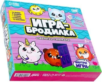 Funny Toys Бродилка. Зверята с мялками 9705038