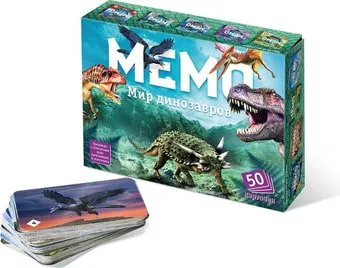 Нескучные игры Мемо. Мир динозавров 8083